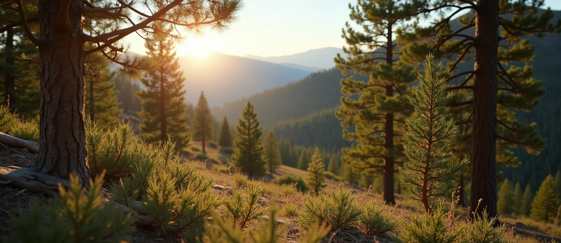 Symbolizing Identity/Local: A local Sierra Juniper Washoe Valley floor. - AI Generated