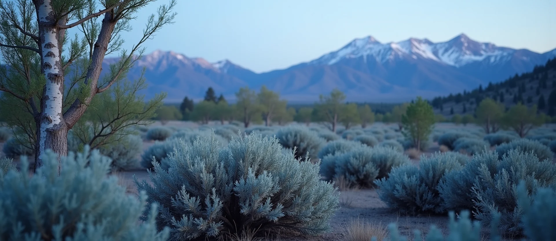 Symbolizing Growth/Resilience: A local Rabbitbrush thriving aspen grove. - AI Generated