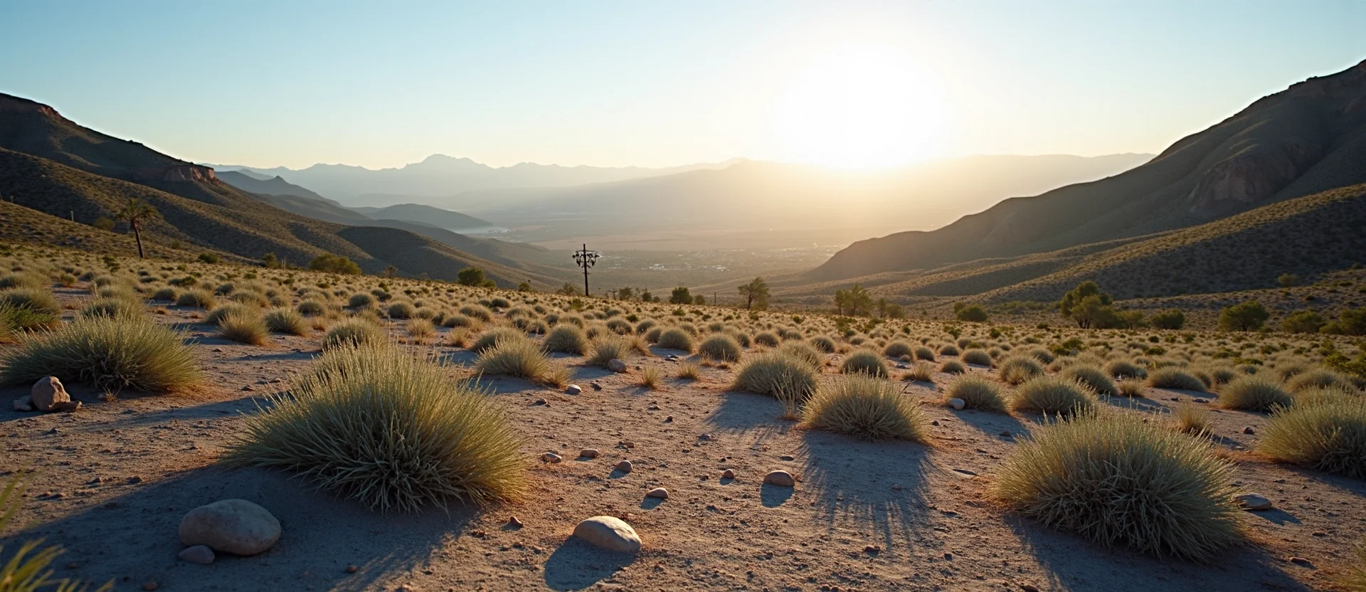 Symbolizing Identity/Local: A local Desert Peach Mt. Rose foothills. - AI Generated