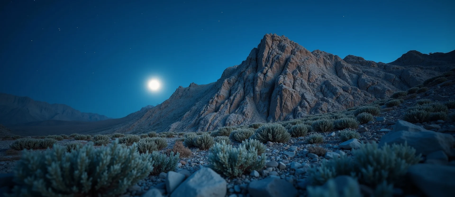 Symbolizing Stability/Peak: A local Indian Paintbrush jagged granite peak. - AI Generated
