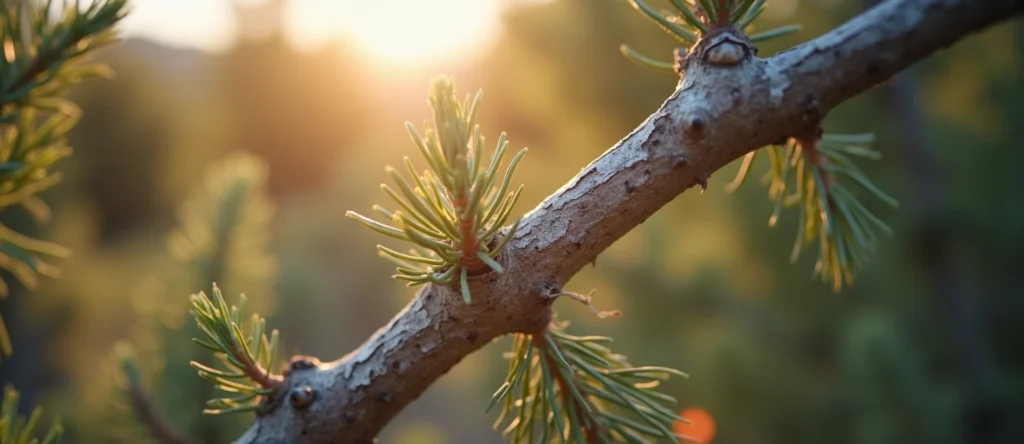 Symbolizing Growth/Resilience: A local Sagebrush (Artemisia tridentata) new branch reaching for the sky. - AI Generated