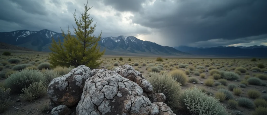 Symbolizing Identity/Local: A local Quaking Aspen Peavine Mountain silhouette. - AI Generated