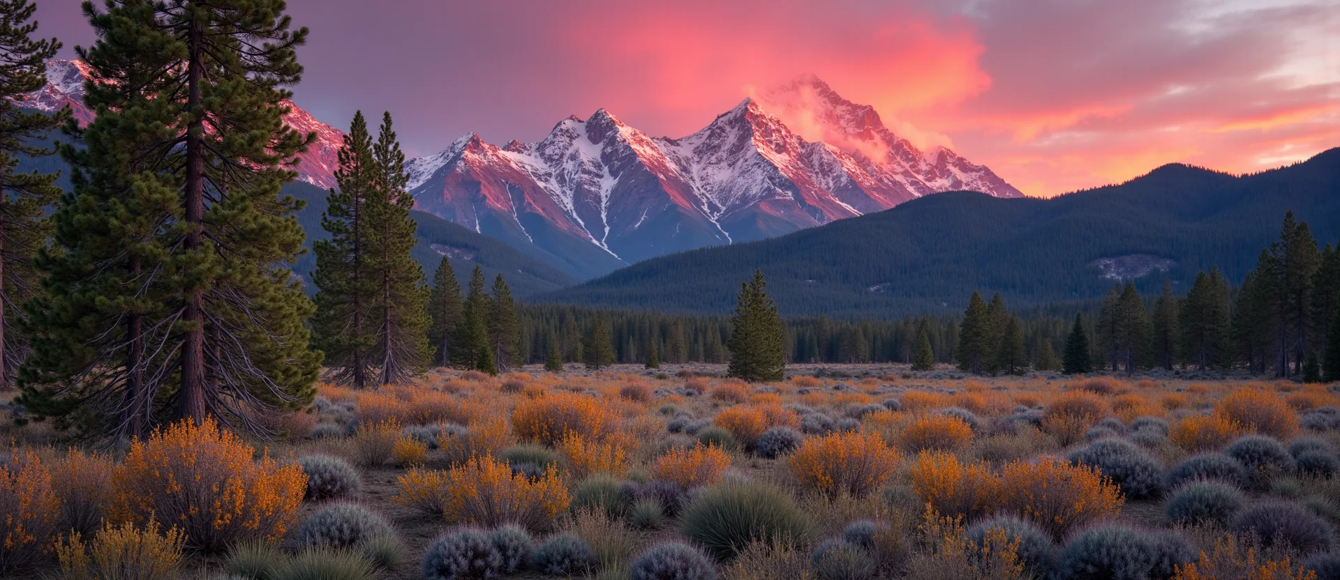 Symbolizing Growth/Resilience: A local Indian Paintbrush thriving aspen grove. - AI Generated