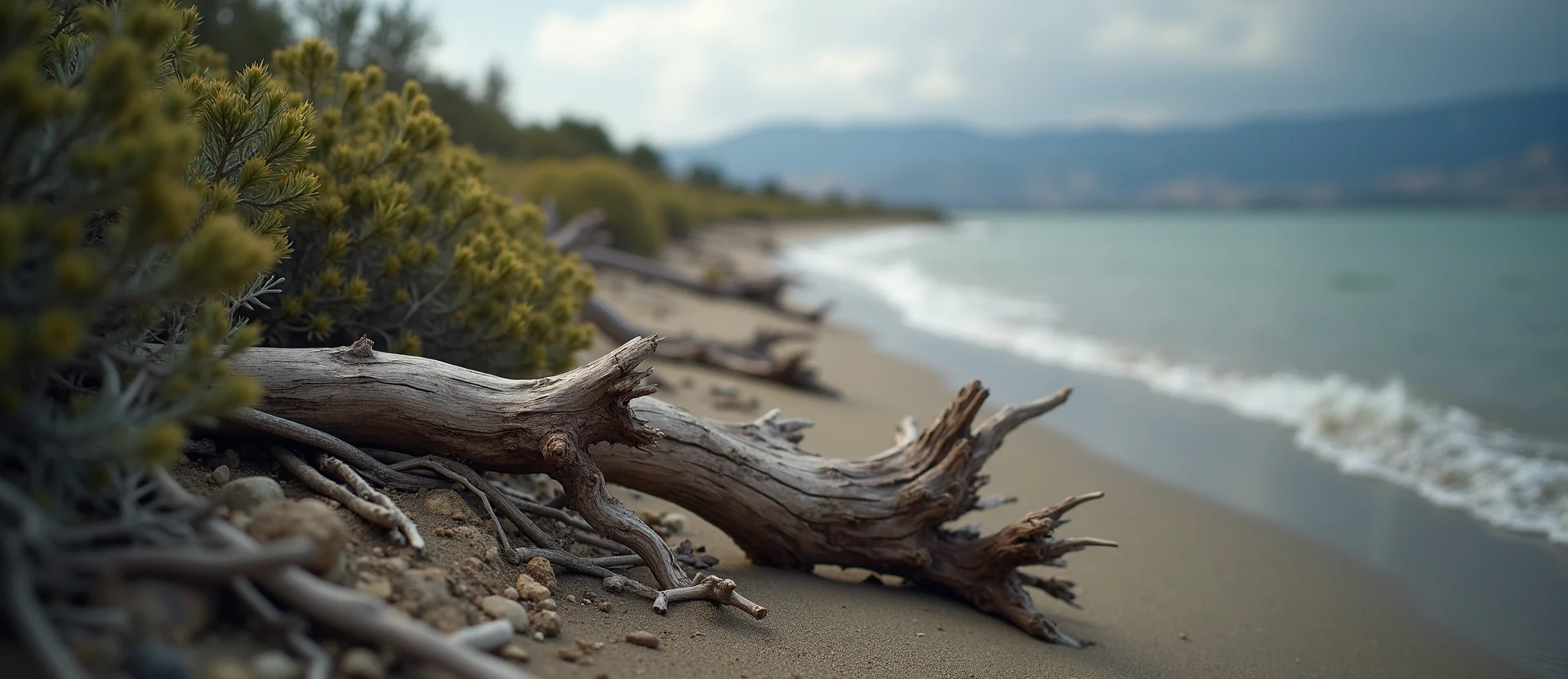 Symbolizing Growth/Resilience: A local Manzanita gnarled juniper roots. - AI Generated
