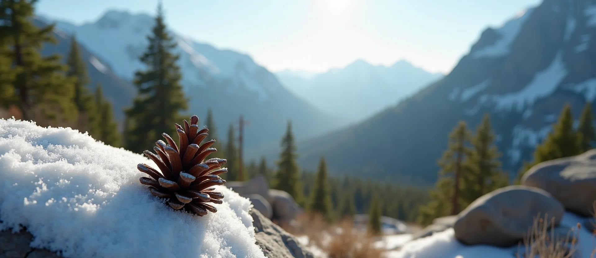 Symbolizing Seed/New Beginning: A local Quaking Aspen opening pine cone. - AI Generated