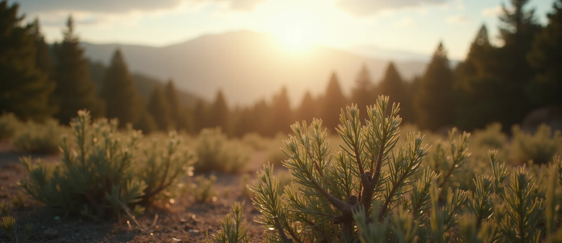 Symbolizing Identity/Local: A local Bitterbrush Peavine Mountain silhouette. - AI Generated