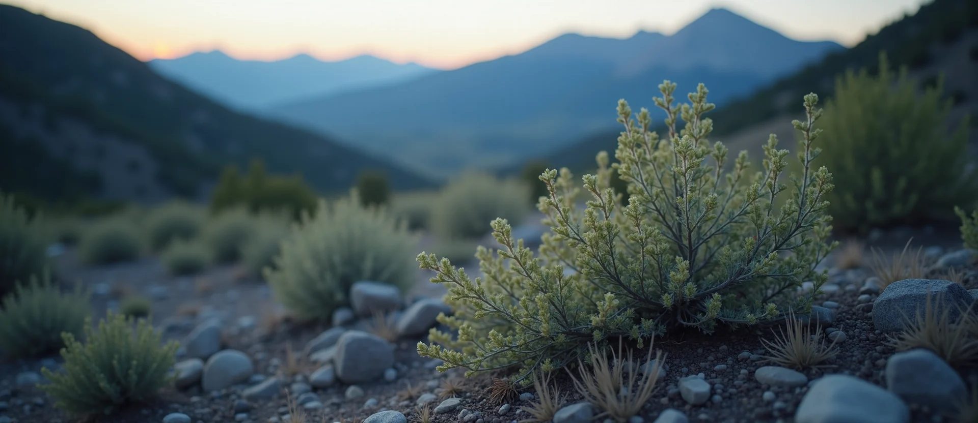 Symbolizing Growth/Resilience: A local Bitterbrush gnarled juniper roots. - AI Generated