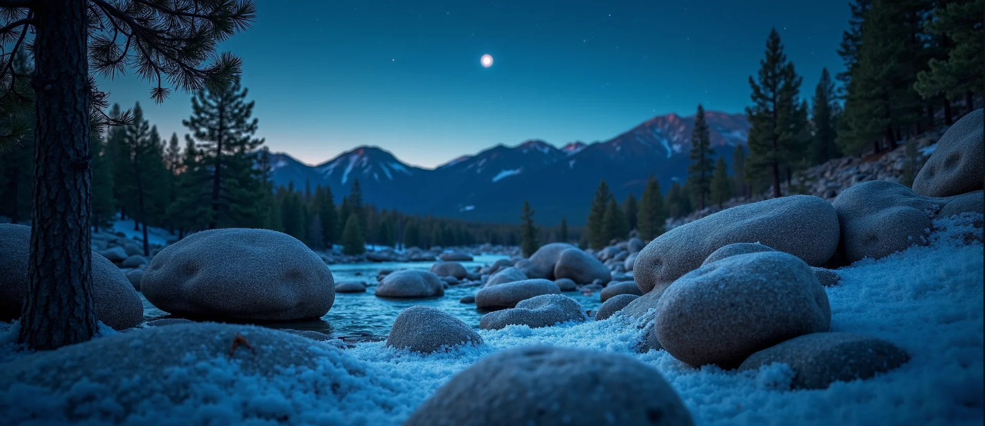 Symbolizing Flow/Cleansing: A local Mountain Mahogany smooth Truckee river stones. - AI Generated