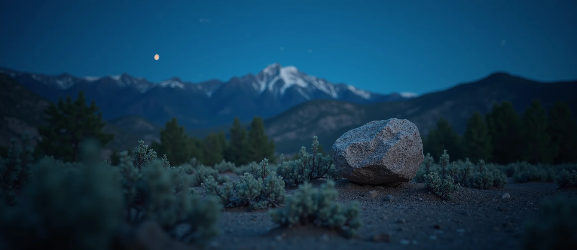 Symbolizing Stability/Peak: A local Manzanita unshakable boulder. - AI Generated