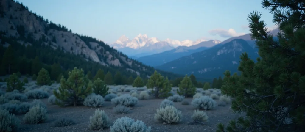Symbolizing Identity/Local: A local Sierra Juniper Washoe Valley floor. - AI Generated
