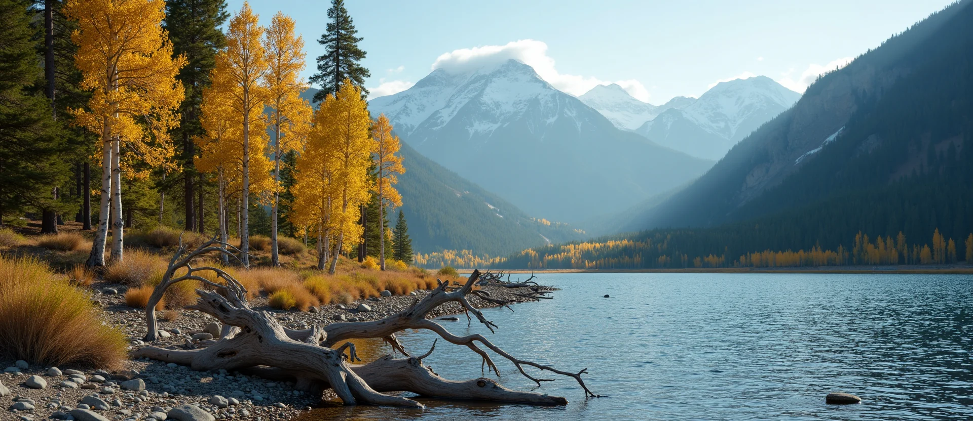 Symbolizing Growth/Resilience: A local Quaking Aspen thriving aspen grove. - AI Generated