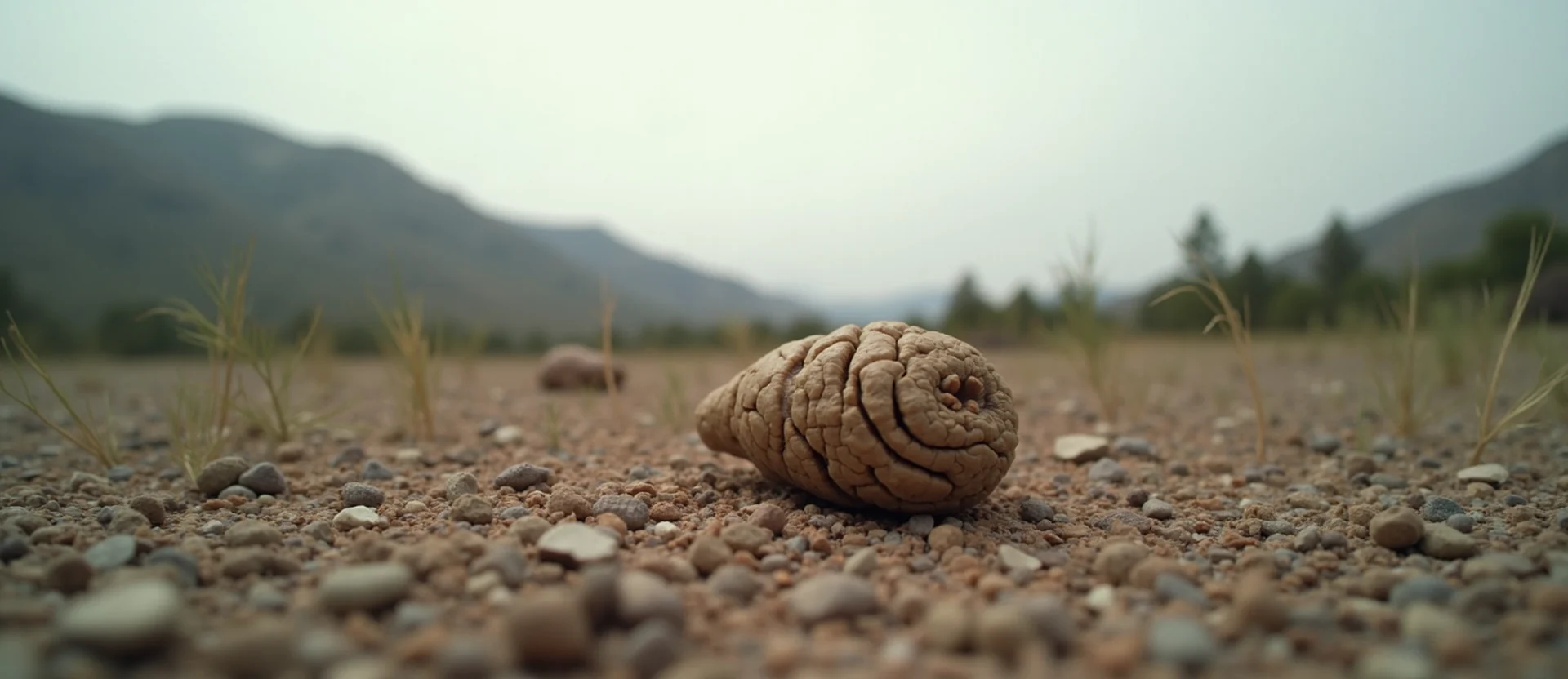 Symbolizing Stability/Peak: A local Mountain Mahogany unshakable boulder. - AI Generated