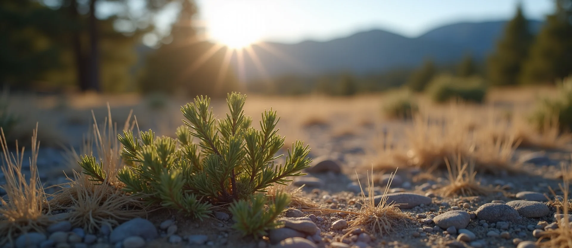 Symbolizing Identity/Local: A local Manzanita Washoe Valley floor. - AI Generated
