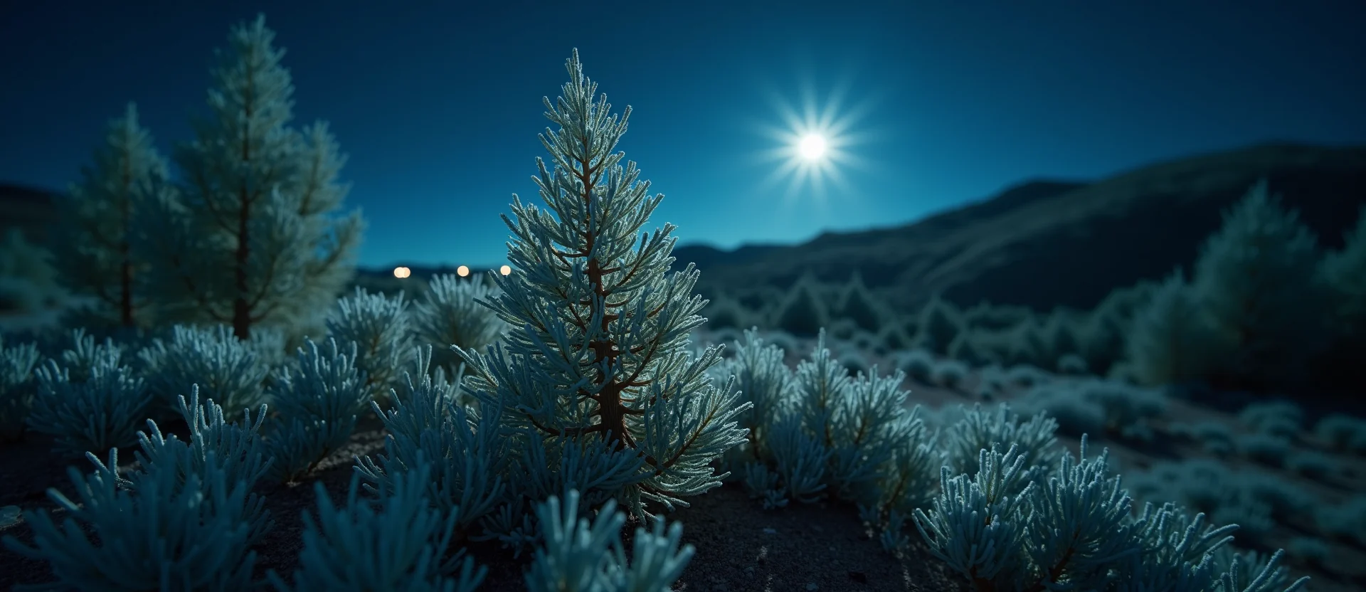 Symbolizing Growth/Resilience: A local Sagebrush (Artemisia tridentata) thriving aspen grove. - AI Generated