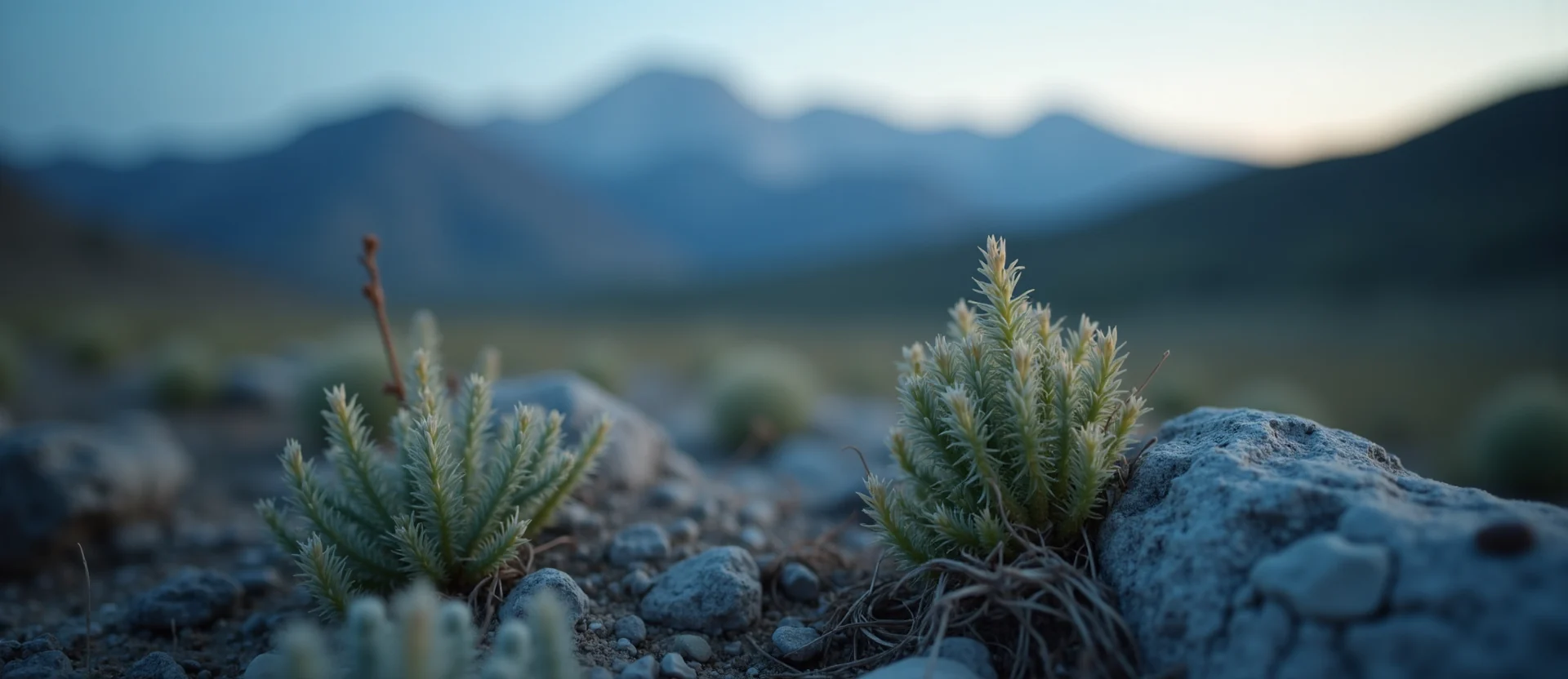 Symbolizing Seed/New Beginning: A local Quaking Aspen sprouting sagebrush seedling. - AI Generated