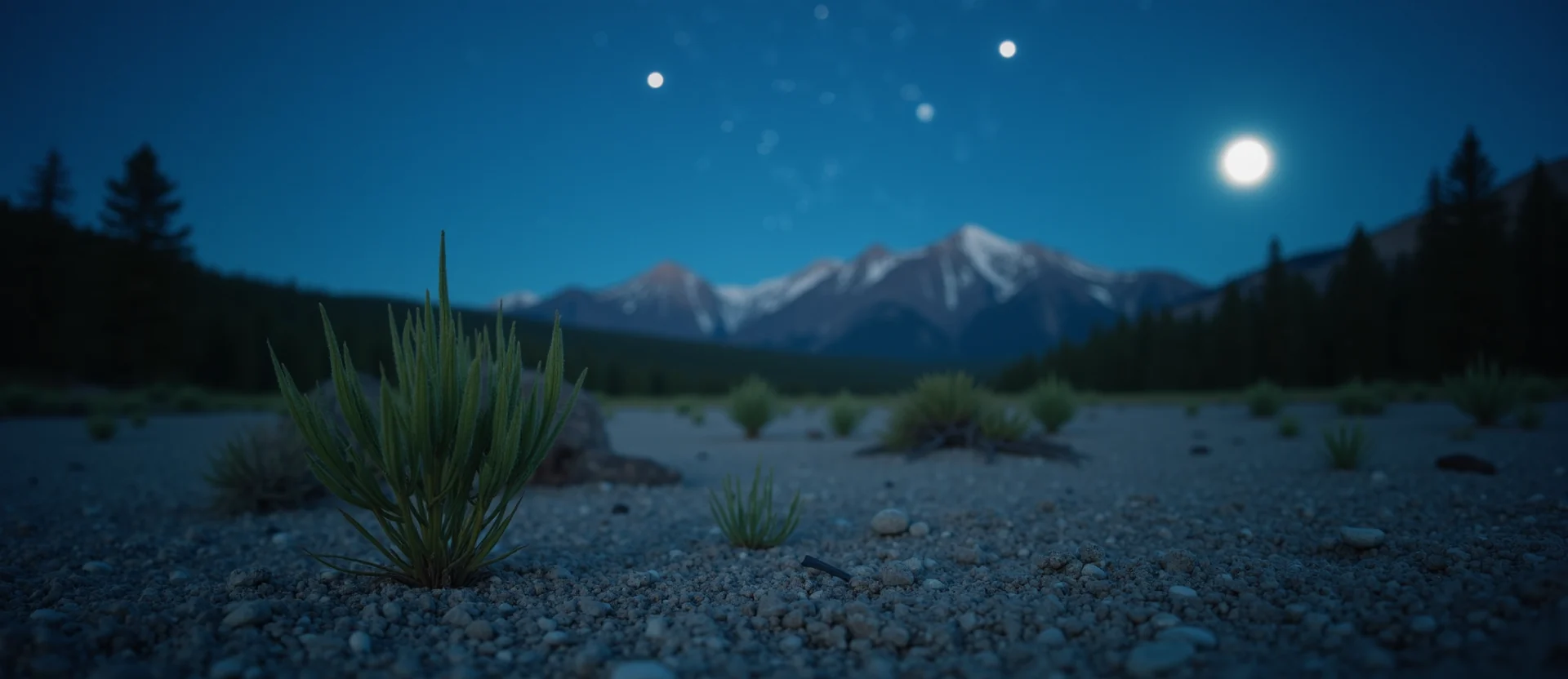 Symbolizing Seed/New Beginning: A local Ponderosa Pine sprouting sagebrush seedling. - AI Generated