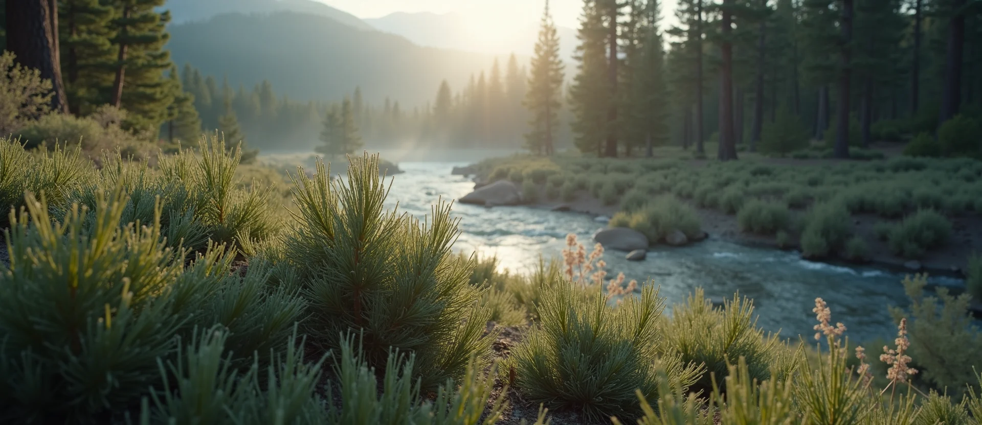 Symbolizing Identity/Local: A local Quaking Aspen High Desert vista. - AI Generated