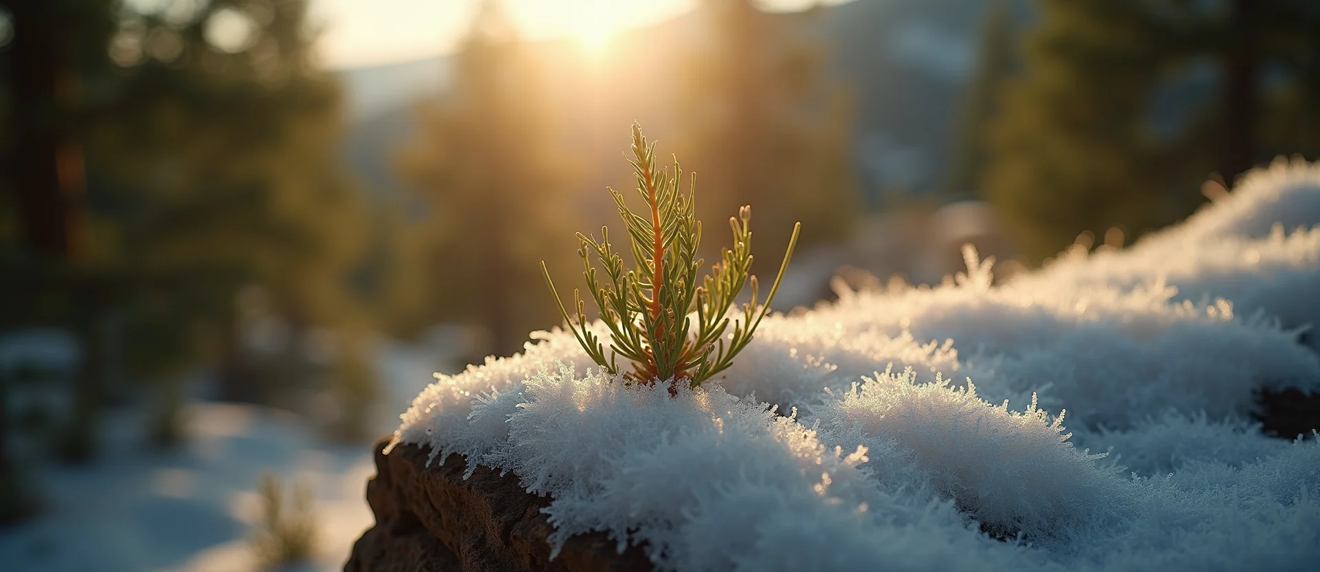 Symbolizing Seed/New Beginning: A local Manzanita sprouting sagebrush seedling. - AI Generated