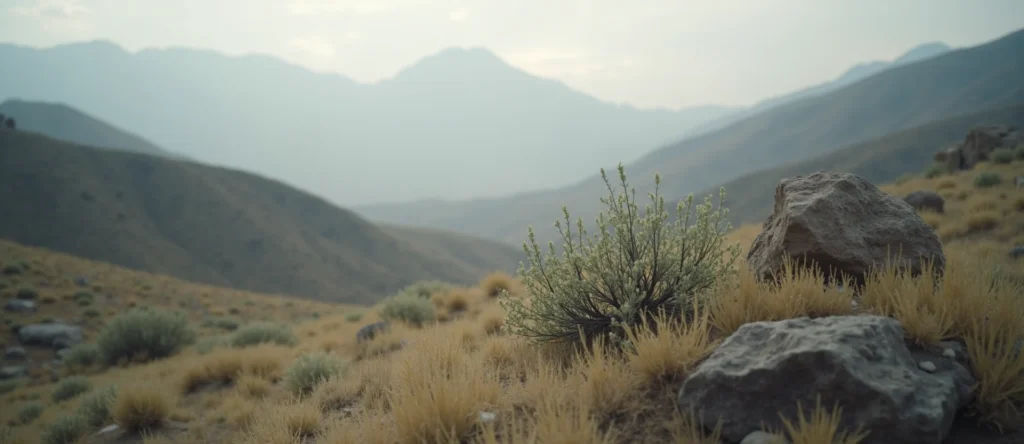 Symbolizing Identity/Local: A local Rabbitbrush Mt. Rose foothills. - AI Generated