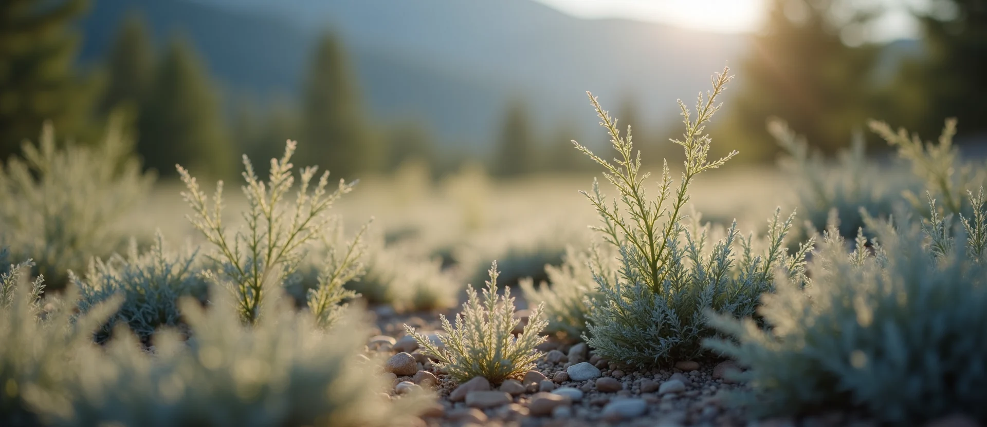 Symbolizing Identity/Local: A local Sagebrush (Artemisia tridentata) Washoe Valley floor. - AI Generated