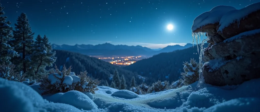 Symbolizing Identity/Local: A local Sierra Juniper Sierra Nevada skyline. - AI Generated