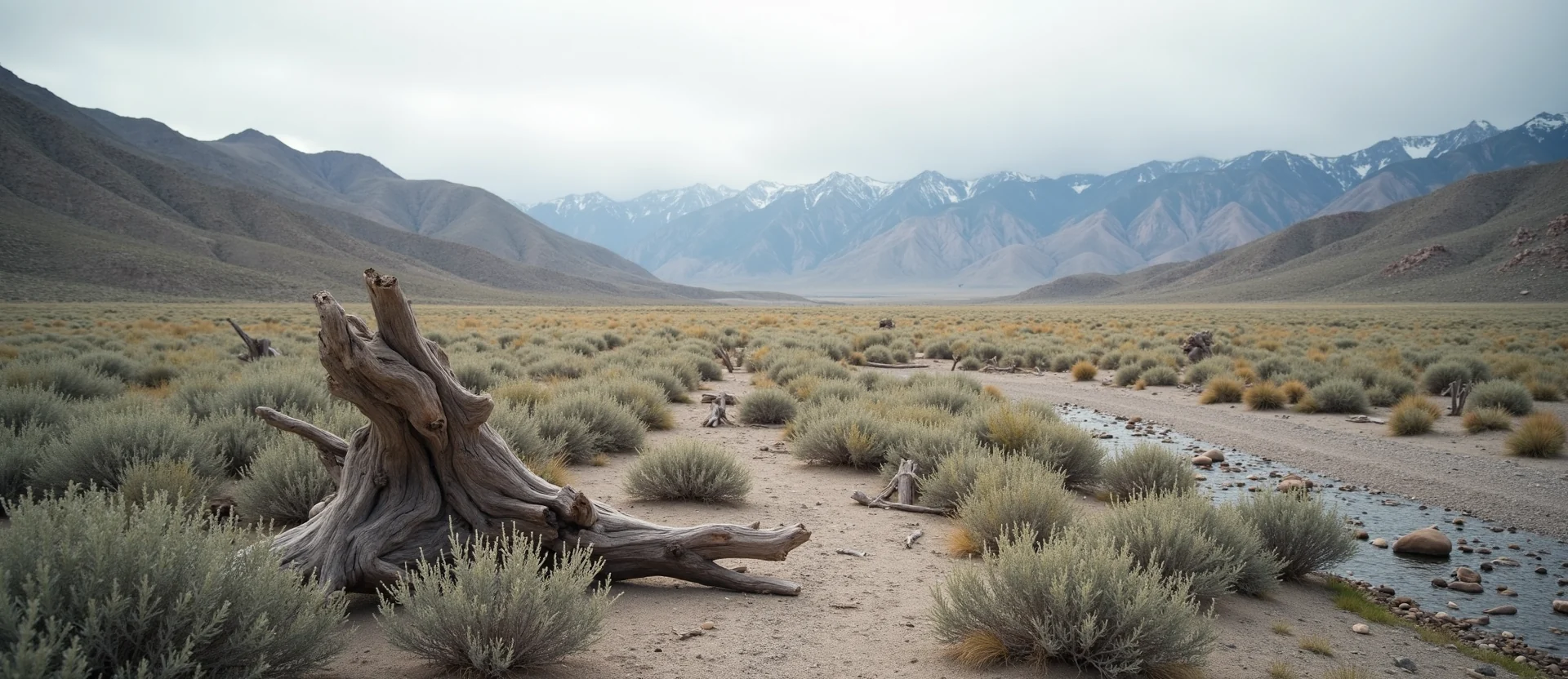 Symbolizing Identity/Local: A local Desert Peach Washoe Valley floor. - AI Generated