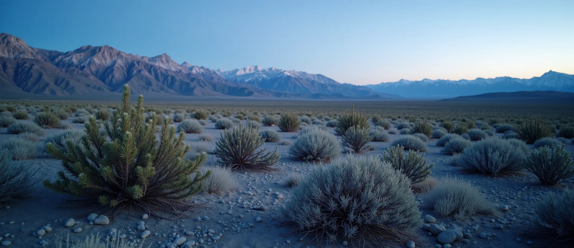 Symbolizing Identity/Local: A local Rabbitbrush High Desert vista. - AI Generated