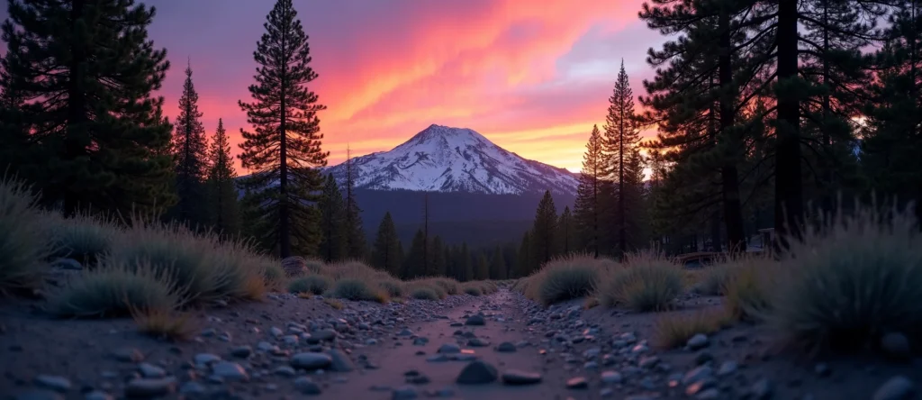 Symbolizing Identity/Local: A local Ponderosa Pine Mt. Rose foothills. - AI Generated